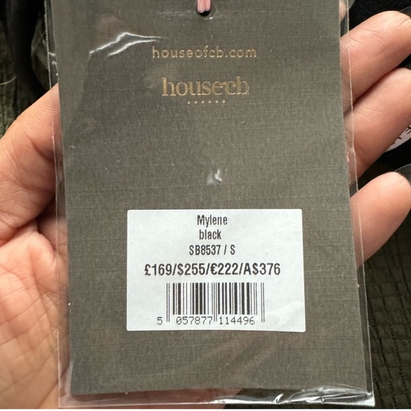 NWT HOUSE OF CB MYLENE BLACK CORSET JUMPSUIT sexy one piece Small S 4 mesh - Picture 15 of 16